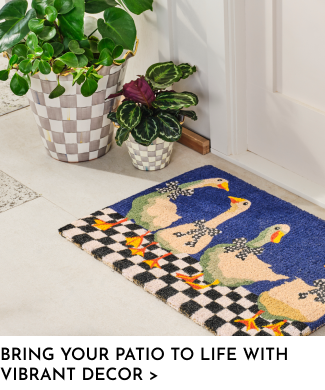 Bring your patio to life with vibrant decor